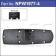 Power Window Switch NPW1977-4 - Nice Products | Universal Auto Spares