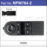 2 Button Main NPW764-2 - Nice Products | Universal Auto Spares