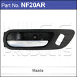 Inner Door Handle NF20AR - Nice Products | Universal Auto Spares