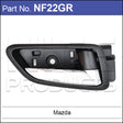 Inner Door Handle NF22GR - Nice Products | Universal Auto Spares