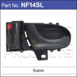 Inner Handle NF14SL - Nice Products | Universal Auto Spares
