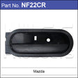 Inner Handle NF22CR - Nice Products | Universal Auto Spares