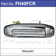 Door Handle FH40FCR - Nice Products | Universal Auto Spares