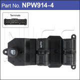 Power Window Switch NPW914-4 - Nice Products | Universal Auto Spares