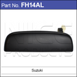 Door Handle FH14AL - Nice Products | Universal Auto Spares