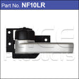 Inner Door Handle NF10LR - Nice Products | Universal Auto Spares