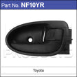 Inner Door Handle NF10YR - Nice Products | Universal Auto Spares