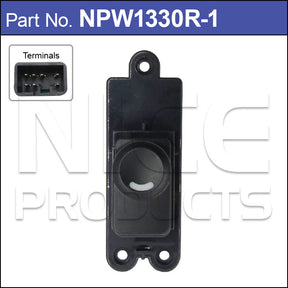 Power Window Switch NPW1330R-1 - Nice Products | Universal Auto Spares