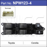 Power Window Switch NPW123-4 - Nice Products | Universal Auto Spares