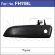 Door Handle FH11BL - Nice Products | Universal Auto Spares