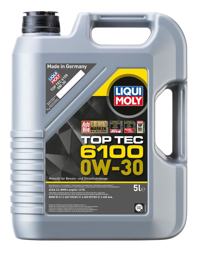 Top Tec 6100 0W-30 5L - LIQUI MOLY | Universal Auto Spares