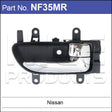 Inner Door HAndle NF35MR - Nice Products | Universal Auto Spares