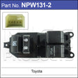 Power Window Switch NPW131-2 - Nice Products | Universal Auto Spares