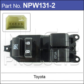 Power Window Switch NPW131-2 - Nice Products | Universal Auto Spares