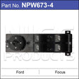 Power Window Switch NPW673-4 - Nice Products | Universal Auto Spares