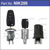 Lock set NIK288 - Nice Products | Universal Auto Spares