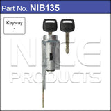 Ignition Barrel NIB135 - Nice Products | Universal Auto Spares