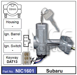 Lock & Switch NIC1601 - Nice Products | Universal Auto Spares