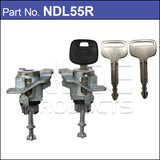 Door Locks Pair NDL55R - Nice Products | Universal Auto Spares