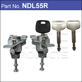 Door Locks Pair NDL55R - Nice Products | Universal Auto Spares