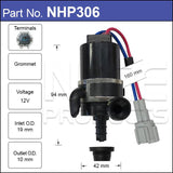 Headlight Pump NHP306 - Nice Products | Universal Auto Spares