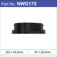 Grommet NWG175 - Nice Products | Universal Auto Spares