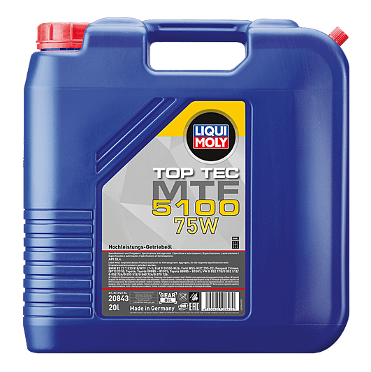 Top Tec MTF 5100 75W Mineral-base - LIQUI MOLY | Universal Auto Spares