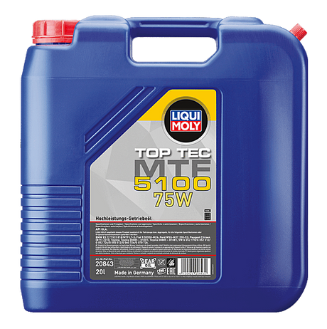Top Tec MTF 5100 75W Mineral-base - LIQUI MOLY | Universal Auto Spares