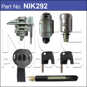 Lock Set EOL NLA NIK292 - Nice Products | Universal Auto Spares