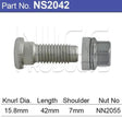 Stud and nut NS2042 - Nice Products | Universal Auto Spares