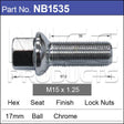 Wheel Bolt NB1535 - Nice Products | Universal Auto Spares