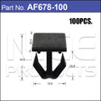 Fasteners Bag 100 AF678-100 - Nice Products | Universal Auto Spares