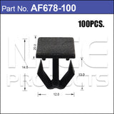 Fasteners Bag 100 AF678-100 - Nice Products | Universal Auto Spares