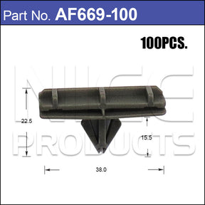 Fasteners Bag 100 AF669-100 - Nice Products | Universal Auto Spares