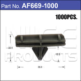 Fasteners Bag 1000 AF669-1000 - Nice Products | Universal Auto Spares