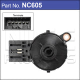 Ignition Switch NC605 - Nice Products | Universal Auto Spares