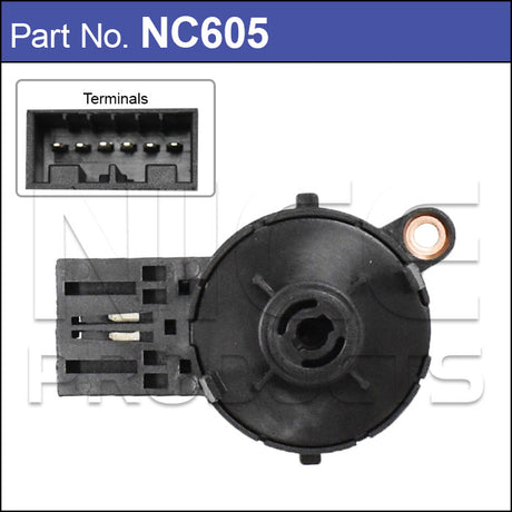 Ignition Switch NC605 - Nice Products | Universal Auto Spares