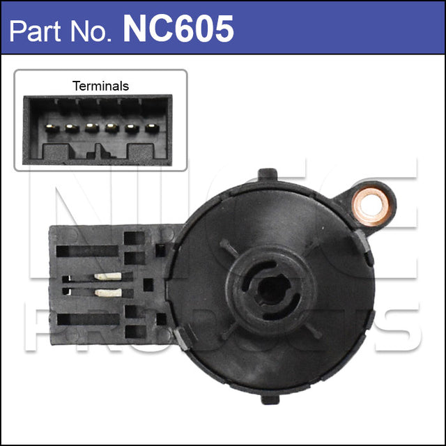 Ignition Switch NC605 - Nice Products | Universal Auto Spares