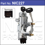 Ignition Assembly and Switch NIC227 - Nice Products | Universal Auto Spares