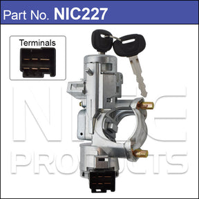 Ignition Assembly and Switch NIC227 - Nice Products | Universal Auto Spares