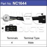 Ignition Switch Subaru NC1644 - Nice Products | Universal Auto Spares
