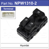 Power Window Switch NPW1310-2 - Nice Products | Universal Auto Spares