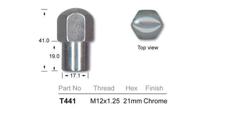 Mag Nuts pk5 T441-5 - Nice Products | Universal Auto Spares