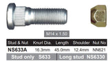 Stud & Nut NS633A - Nice Products | Universal Auto Spares