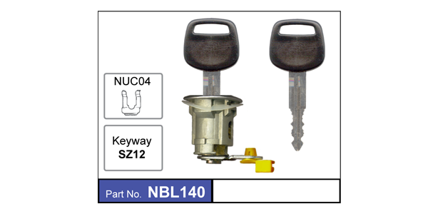 Boot Lock NBL140 - Nice Products | Universal Auto Spares