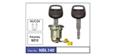 Boot Lock NBL140 - Nice Products | Universal Auto Spares