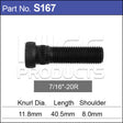 Wheel Stud S167 - Nice Products | Universal Auto Spares