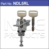 Single Door Lock Left NDL5RL - Nice Products | Universal Auto Spares
