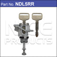 Single Door Lock Right NDL5RR - Nice Products | Universal Auto Spares
