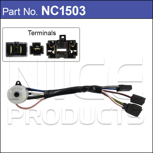 Ignition Switch NC1503 - Nice Products | Universal Auto Spares